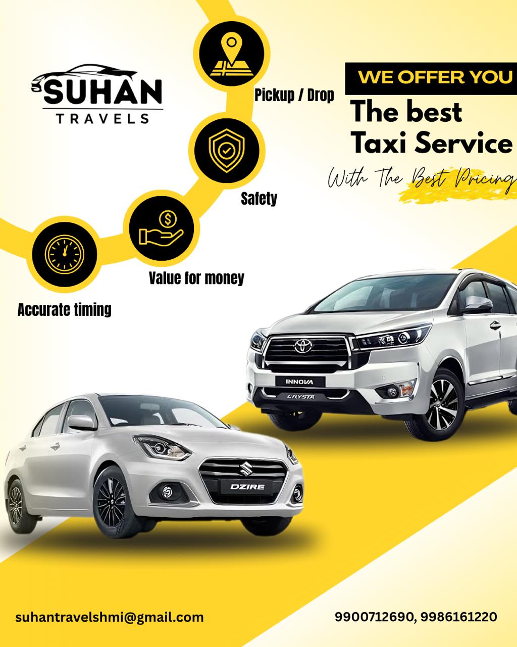 Suhan Travels Service Info